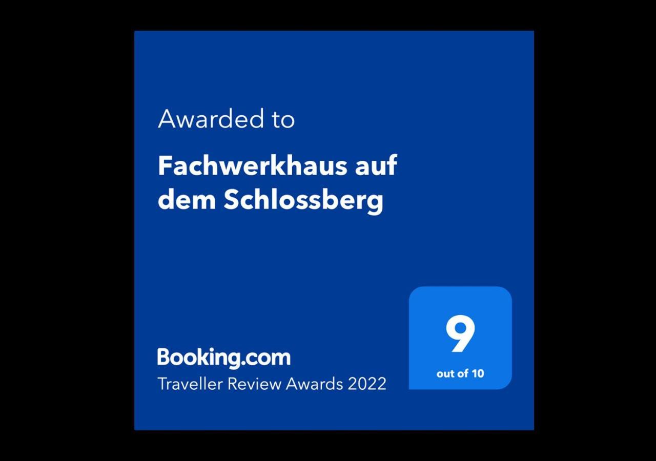 Fachwerkhaus Auf Dem Schlossberg Quedlinbourg Extérieur photo